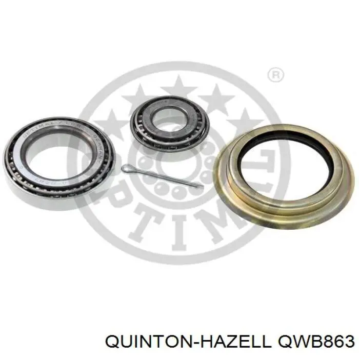 Купити QWB863 QUINTON HAZELL Підшипник ступиці передньої