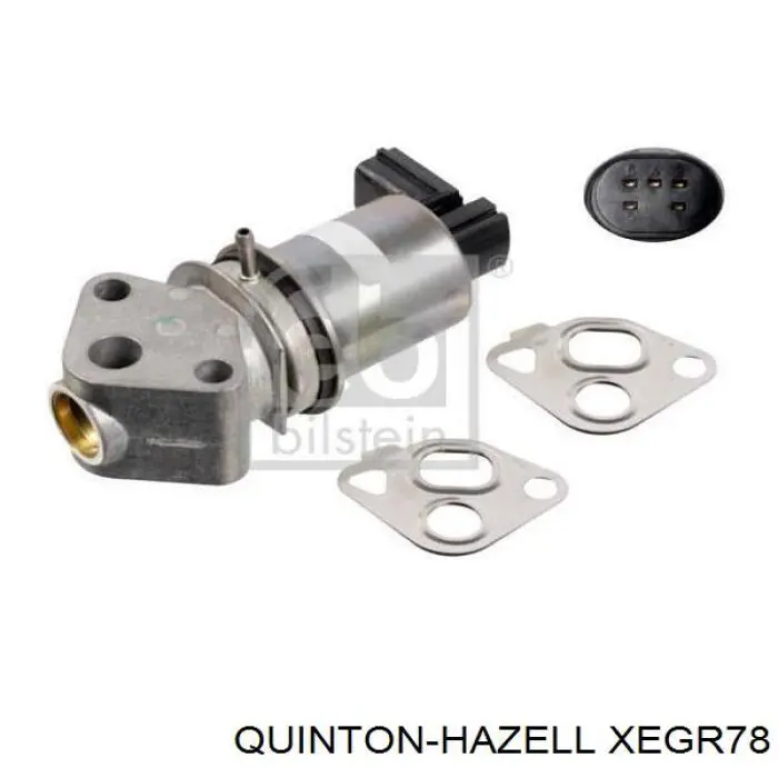 XEGR78 QUINTON HAZELL клапан egr, рециркуляції газів