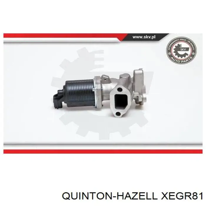 Клапан EGR рециркуляції газів QUINTON HAZELL XEGR81