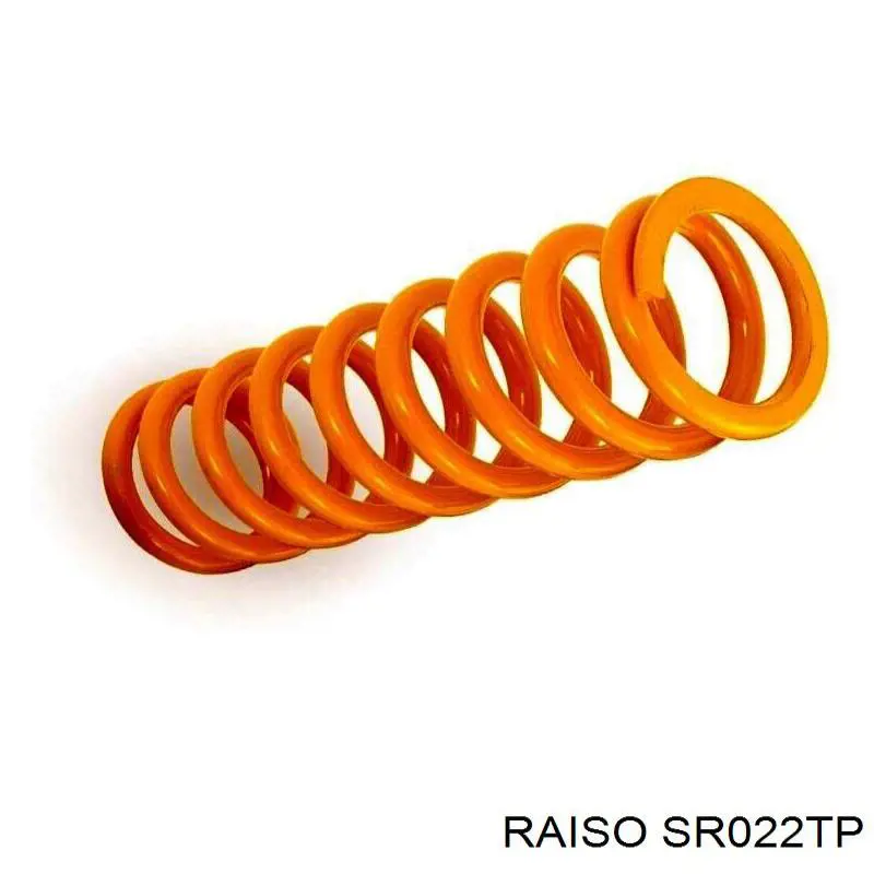SR022TP Raiso Пружина підвіски задня