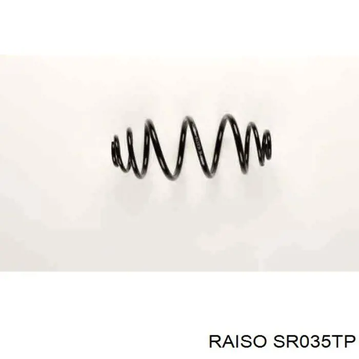 SR035TP Raiso Пружина підвіски задня