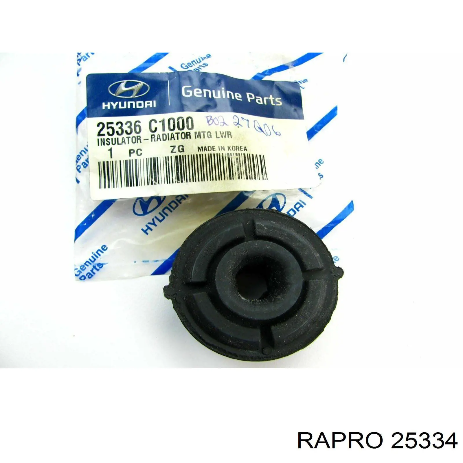 Купити R25334 Rapro Шланг/патрубок радіатора охолодження, нижній