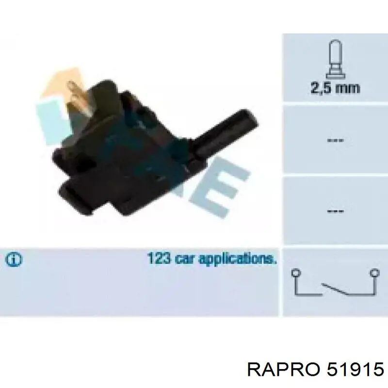 Сайлентблок переднього нижнього важеля 51915 Rapro