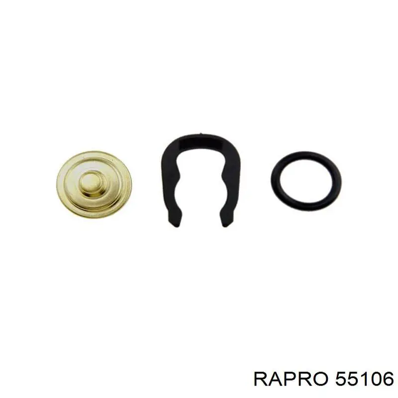 55106 Rapro сайлентблок ресори, передній