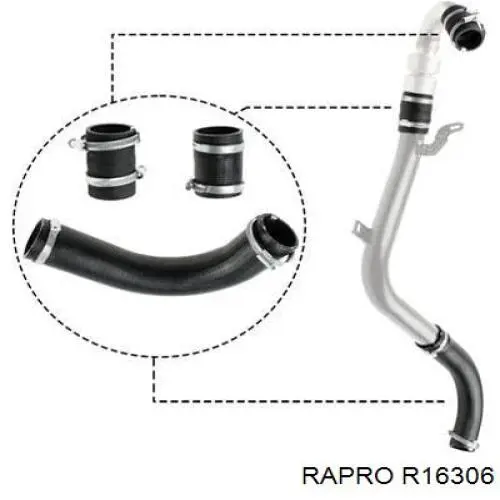 R16306 Rapro Трубка, що нагнітається