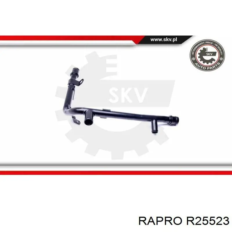 Шланг/патрубок радіатора охолодження, нижній Rapro R25523 ціна, від 25.40 USD