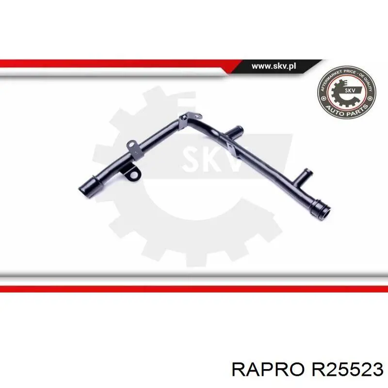 Шланг/патрубок радіатора охолодження, нижній R25523 Rapro