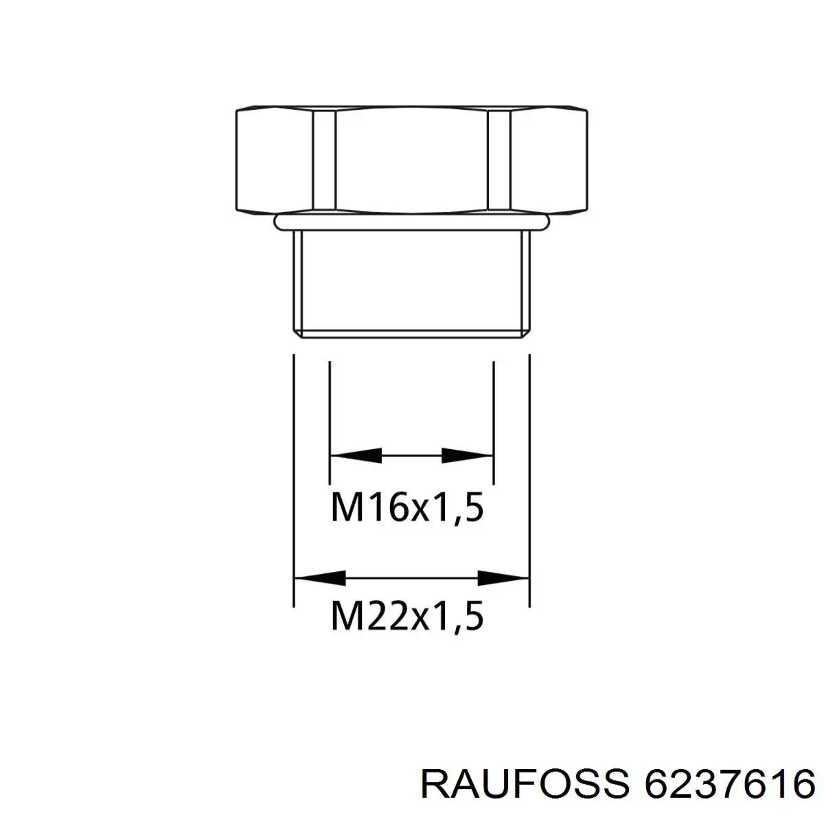 Купити 6237616 Raufoss 