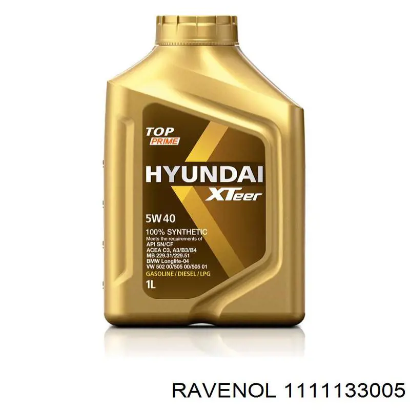 1111133005 Ravenol Масло двигуна