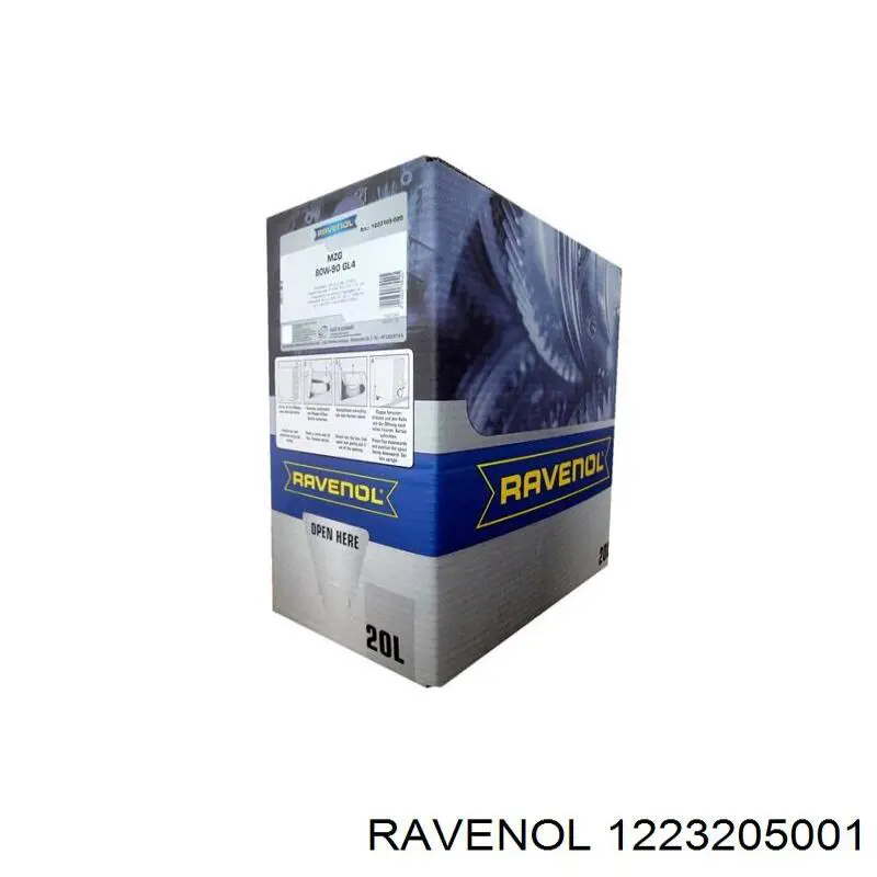 1223205001 Ravenol Масло для роздавальної коробки