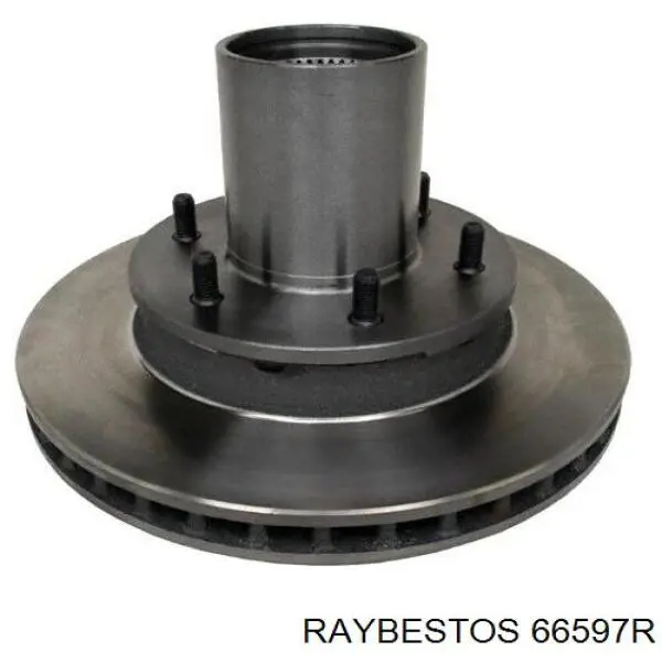 66597R Raybestos диск гальмівний передній