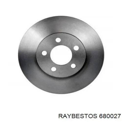 680027R Raybestos диск гальмівний передній