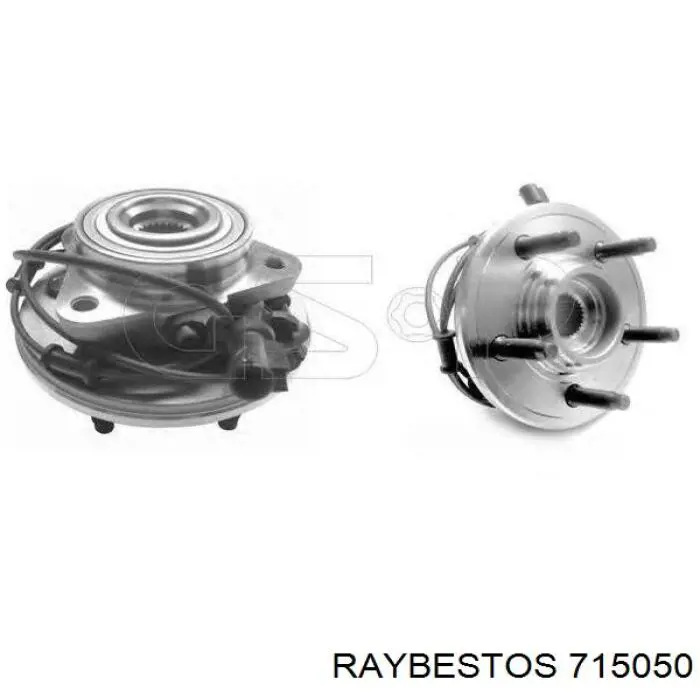 Маточина колеса передня Ford 1L241104AC ціна, від 81.62 USD