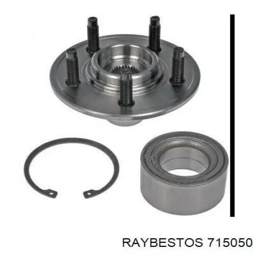 Купити 1L241104AC Ford Маточини передніх коліс