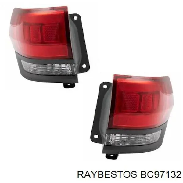 BC97132 Raybestos Трос ручного гальма задній, правий/лівий