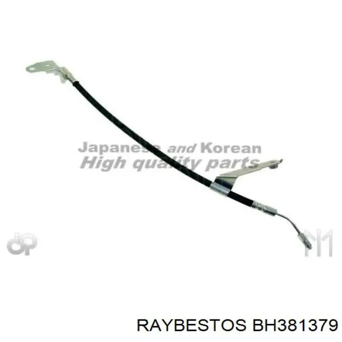 BH381379 Raybestos шланг гальмівний задній, лівий