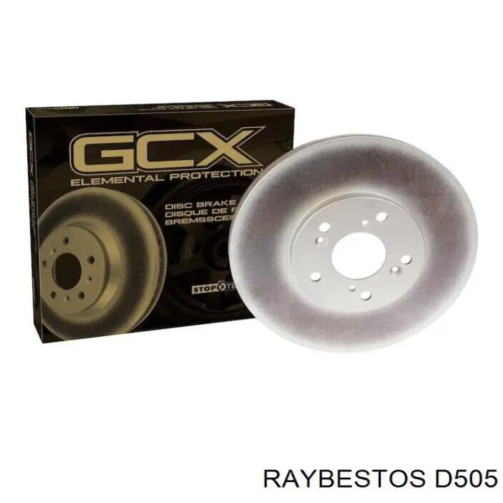 D505 Raybestos колодки гальмівні передні, дискові