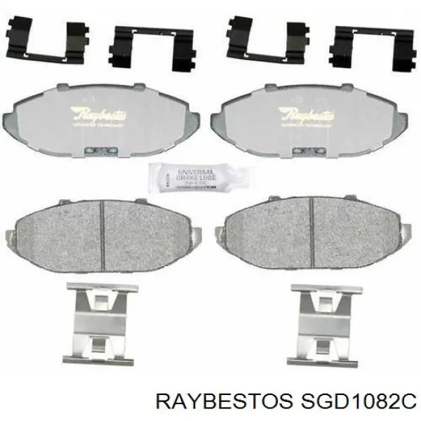 Купити SGD1082C Raybestos Задні колодки
