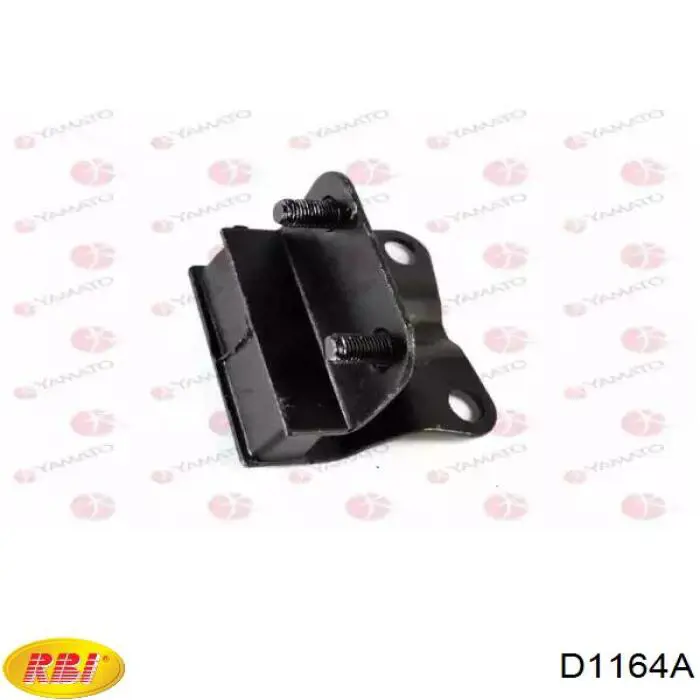 Подушка (опора) двигуна, нижня D1164A RBI