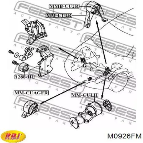  RBI M0926FM ціна, від 11.75 USD