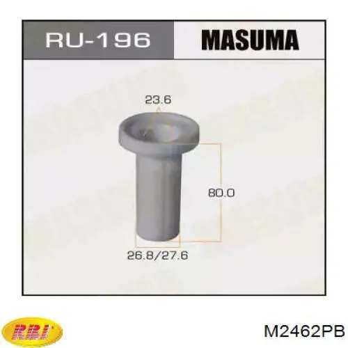 Сайлентблок переднього верхнього важеля M2462PB RBI
