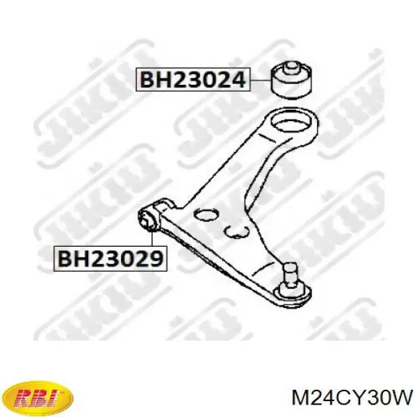 M24CY30W RBI Сайлентблок переднього нижнього важеля