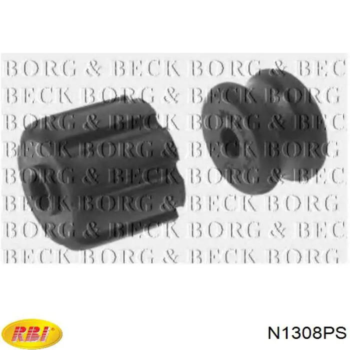 Втулка амортизатора заднього RBI N1308PS ціна, від 4.72 USD