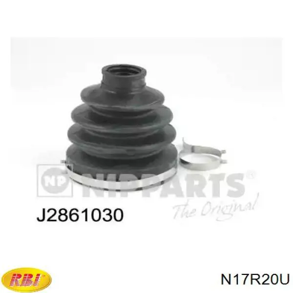 Купити N17R20U RBI Пильник шарніра приводу