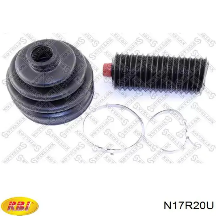 Пильник ШРУСа зовнішній N17R20U RBI