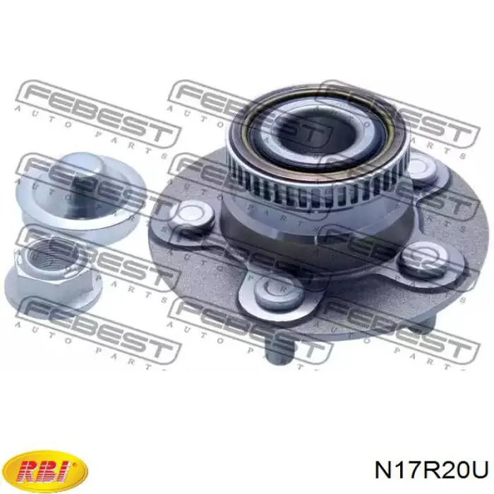 N17R20U RBI Пильник ШРУСа зовнішній, передній піввісі