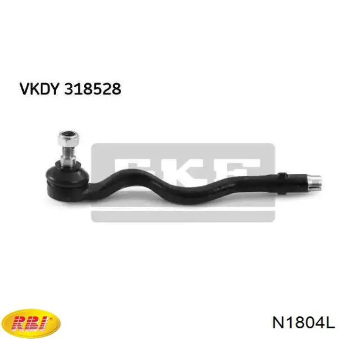 Купити N1804L RBI Пильник рульового механізму/рейки, правий
