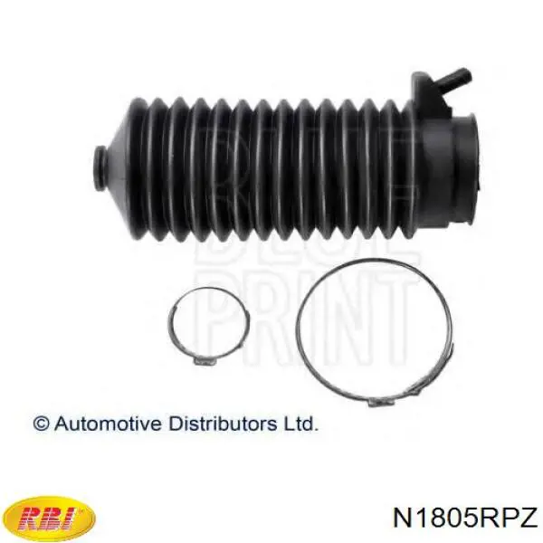 N1805RPZ RBI Пильник рульового механізму/рейки, лівий
