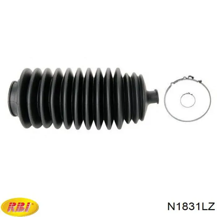 Пильник рульової рейки N1831LZ RBI
