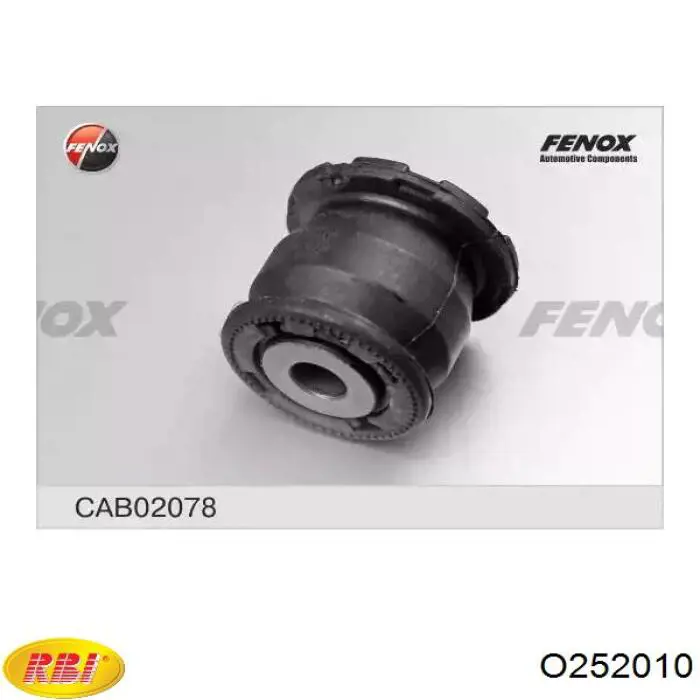 Сайлентблок цапфи задньої RBI O252010 ціна, від 7.37 USD