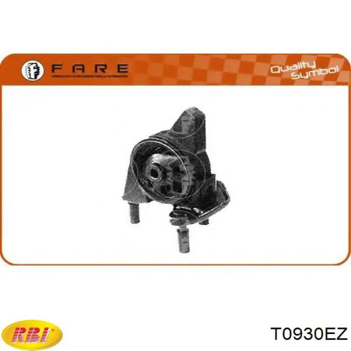 Подушка двигуна задня T0930EZ RBI