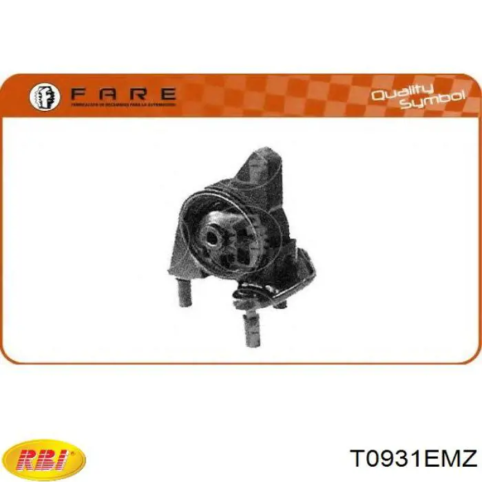 T0931EMZ RBI Задня подушка двигуна