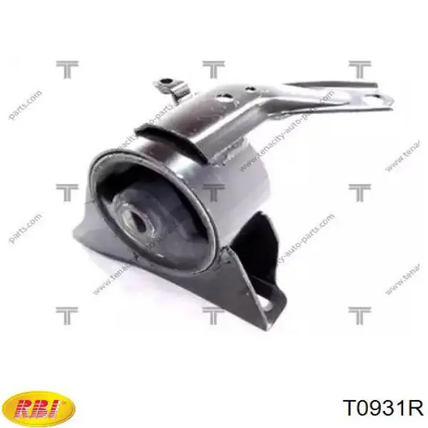 Подушка (опора) двигуна, права (сайлентблок) T0931R RBI