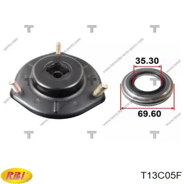 Опора амортизатора переднього T13C05F RBI