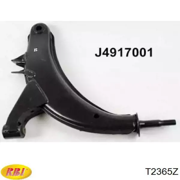 Сайлентблок розтяжки переднього нижнього важеля T2365Z RBI