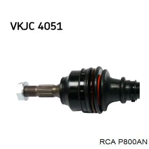 P800AN RCA піввісь (привід передня, ліва)