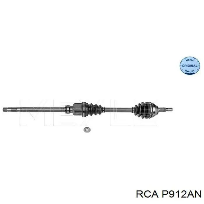 Піввісь (привід) передня, ліва P912AN RCA