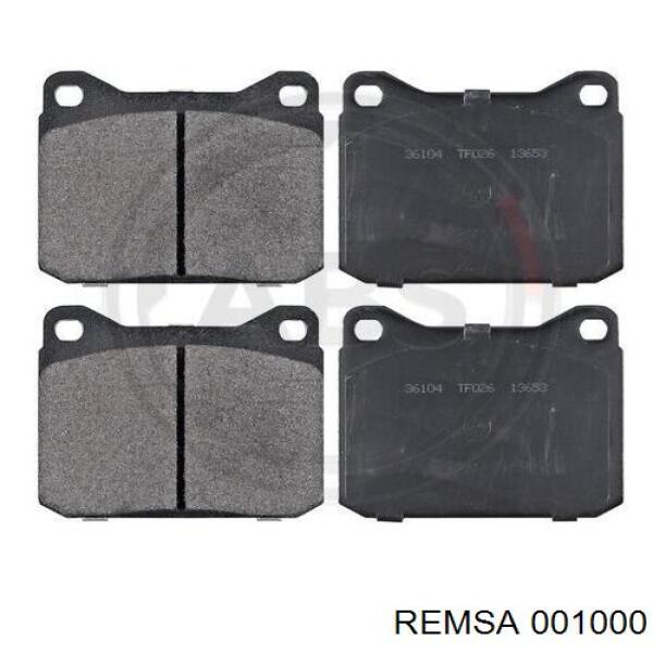 Гальмівні колодки Remsa 001000 ціна, від 17.67 USD