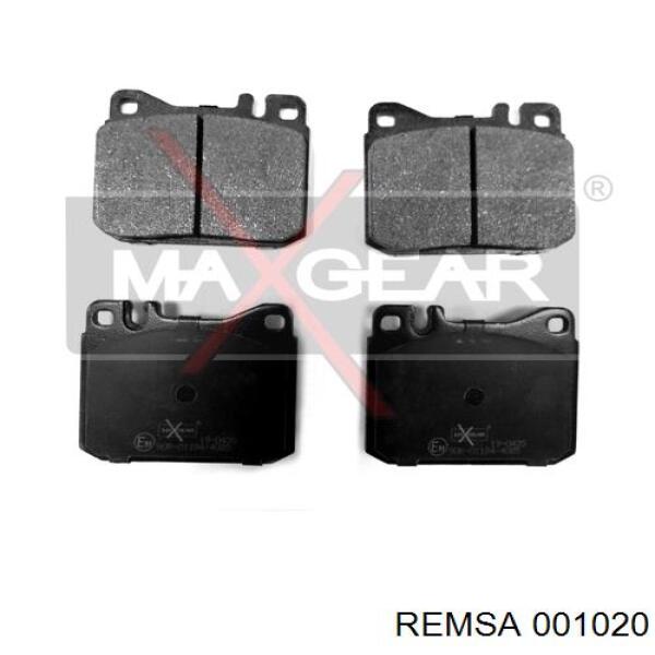 Тормозні колодки Remsa 001020