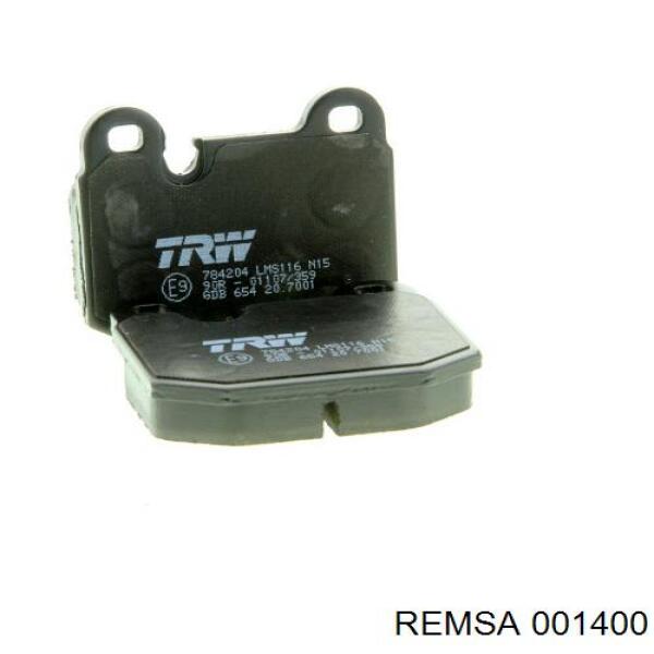 Тормозні колодки Remsa 001400