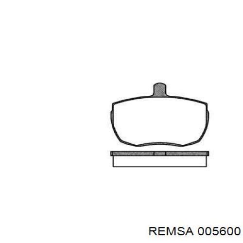 Гальмівні колодки Remsa 005600 ціна, від 16.49 USD