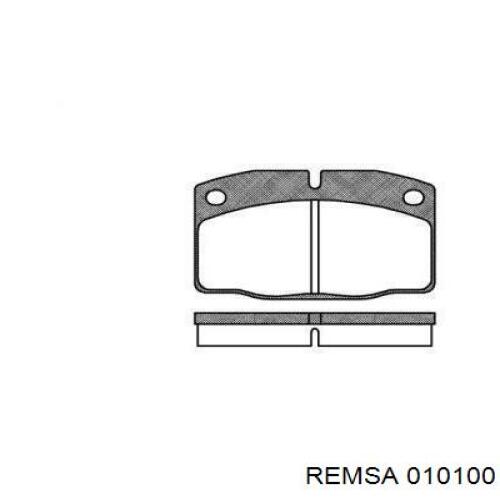 Гальмівні колодки Remsa 010100 ціна, від 9.56 USD