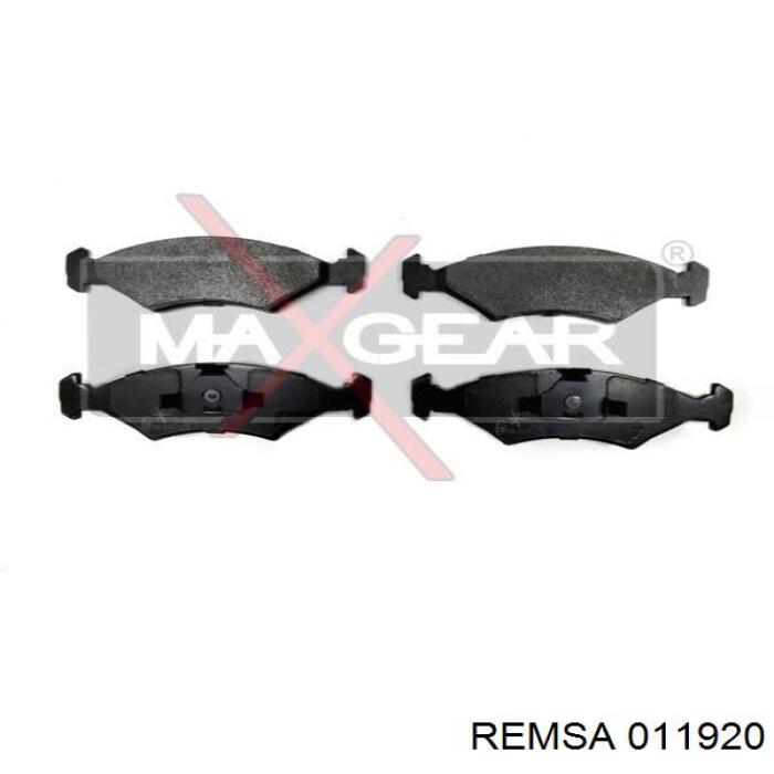 Гальмівні колодки Remsa 011920 ціна, від 15.17 USD