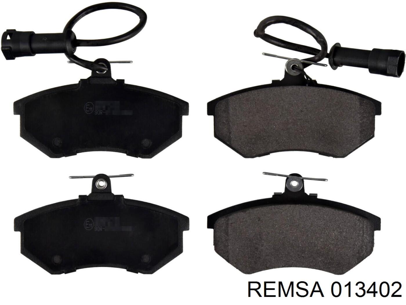 Гальмівні колодки Remsa 013402 ціна, від 20.56 USD