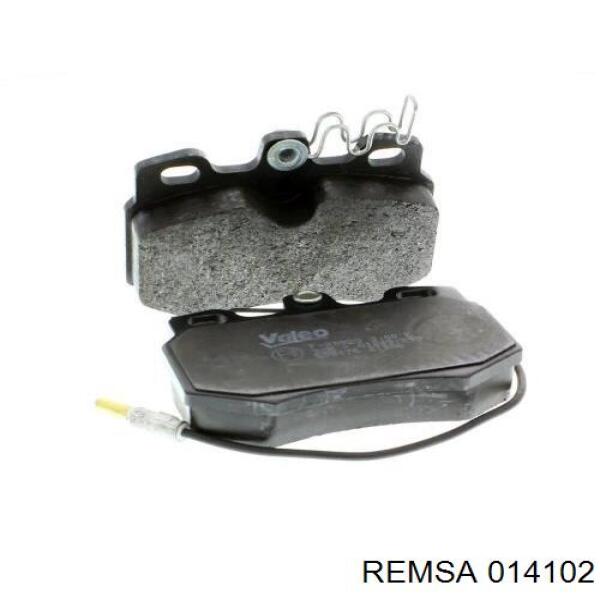 Передні тормозні колодки 014102 Remsa