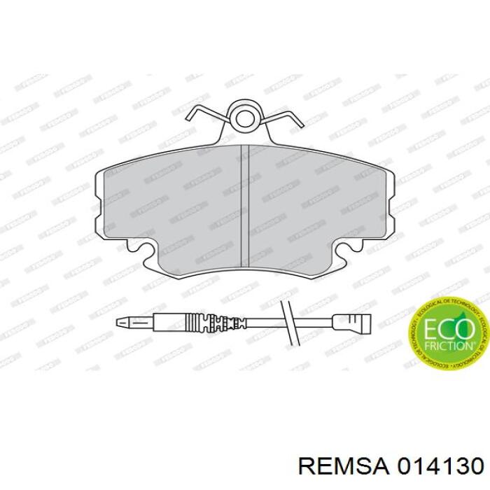 Гальмівні колодки Remsa 014130 ціна, від 13.01 USD